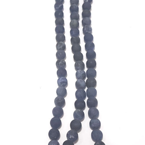 Sodalith matt Kugelstrang 8mm - 1