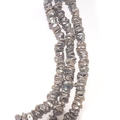 Perle grau, Crash Button 9mm - 1