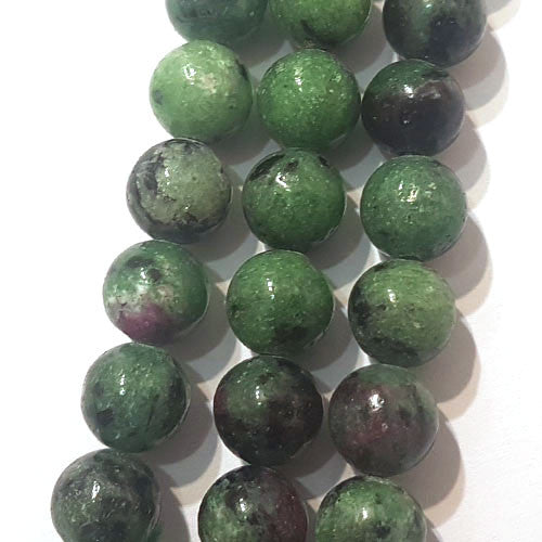 Rubin-Zoisit, Kugelstrang 8mm - 2