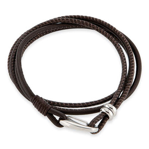 Leder Armband Kelly Schwarz