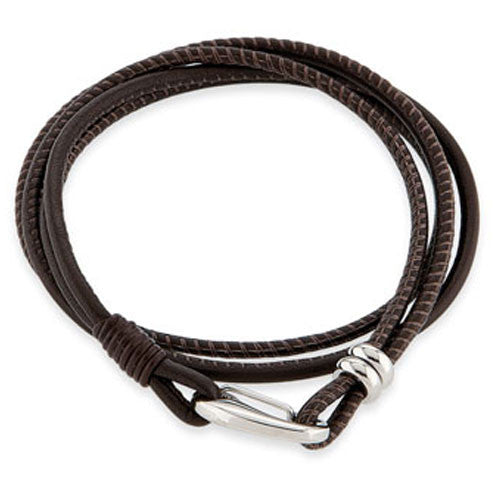 Leder Armband Kelly Braun