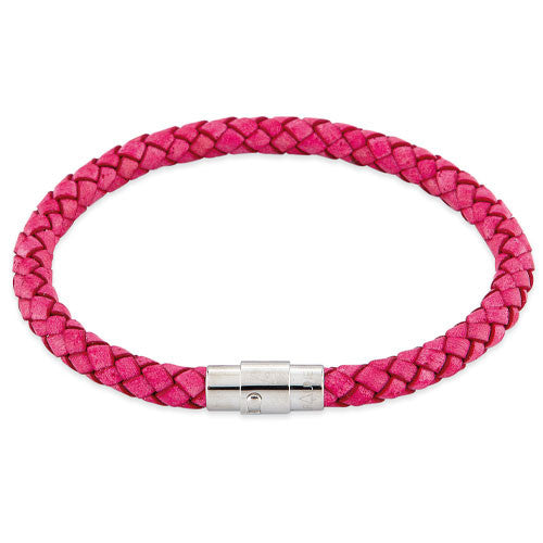 Leder Armband Juno Pink