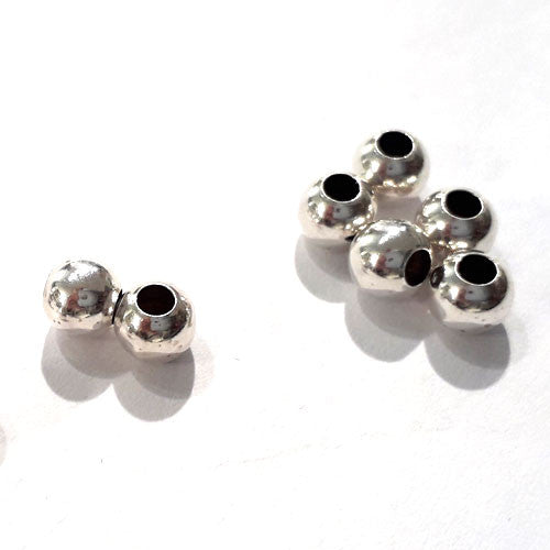 Kugeln 6 mm, 5 Stück, Silber - 1