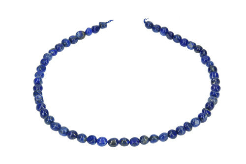 Lapislazuli Nuggetstrang ca. 5x7 mm - 1