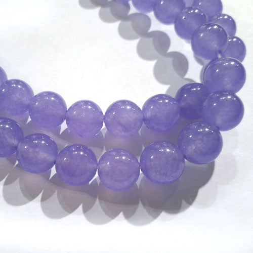 Jade lila, Kugelstrang 8mm - 2