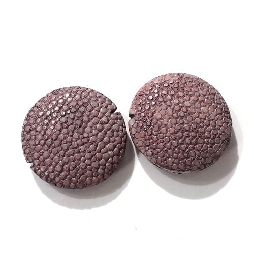 Rochenleder Disc braun (1 Stück) - 1