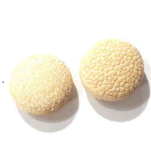 Rochenleder Disc hellbeige (1 Stück) - 1