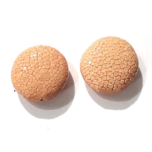 Rochenleder Disc lachs (1 Stück) - 1