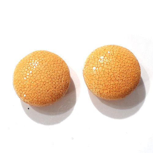 Rochenleder Disc mandarine (1 Stück) - 1