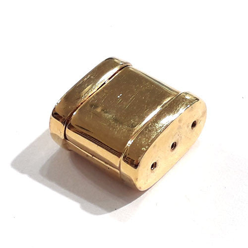 Armbandschließe Square, Silber vergoldet - 1