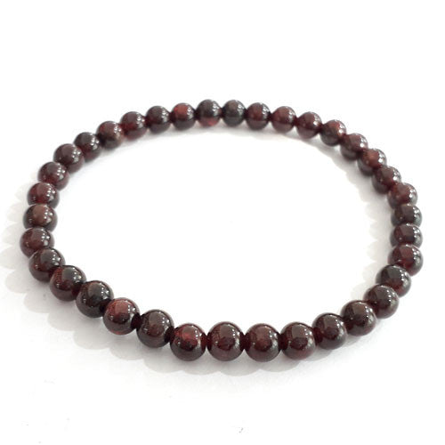 Granat Kugel-Armband - 1