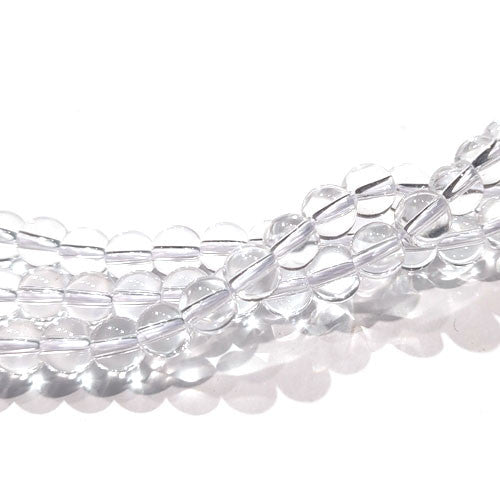 Bergkristall Kugelstrang 6mm - 2