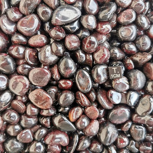 Granat Trommelsteine mini/klein 500 gr - 1