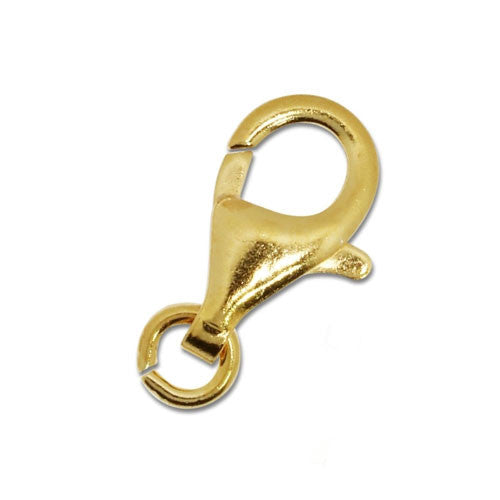 Karabiner 13mm, Silber vergoldet - 1