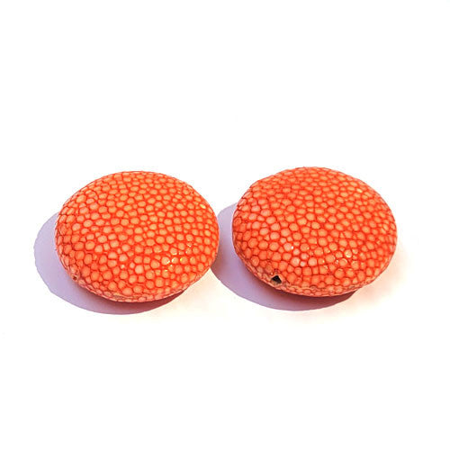 Rochenleder Disc orange (1 Stück)  - 1