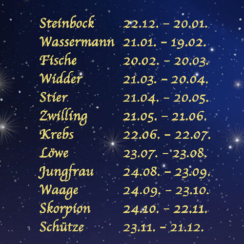 Sternzeichen Widder mit zwei Ösen Silber - 4