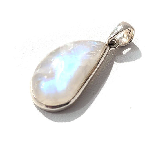 Mondstein Anhänger Tropfen - 1