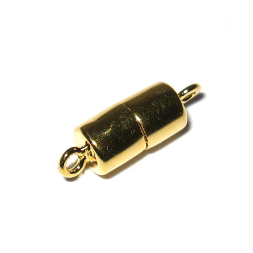 Magnetzylinderschließe 6 mm, Silber vergoldet - 1