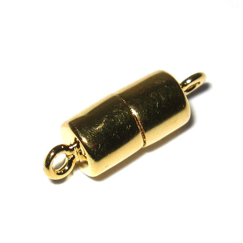 Magnetzylinderschließe 8 mm, Silber vergoldet - 2