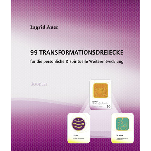 Booklet "99 Transformationsdreiecke" Ingrid Auer Engel - 1