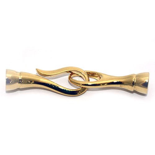 Schließe Tennis groß, Silber vergoldet - 1