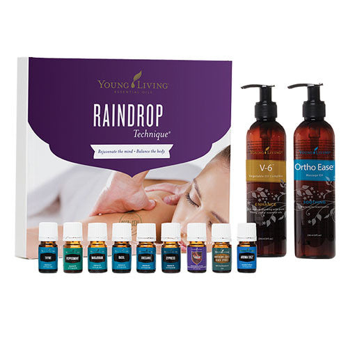 Raindrop Technique Kit - Young Living Aromaöle Set Young Living Essential Oils - 1