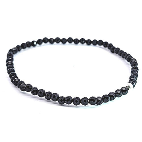 Turmalin schwarz Armband facettiert - 2