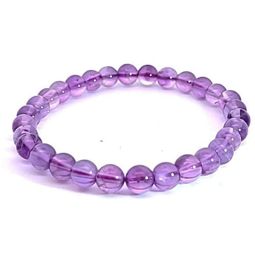 Amthyst A Kugel-Armband 6 mm - 1