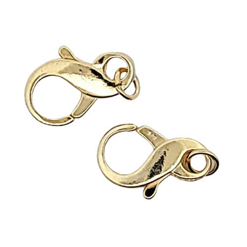 Karabiner Achter 20 mm, Silber vergoldet - 3