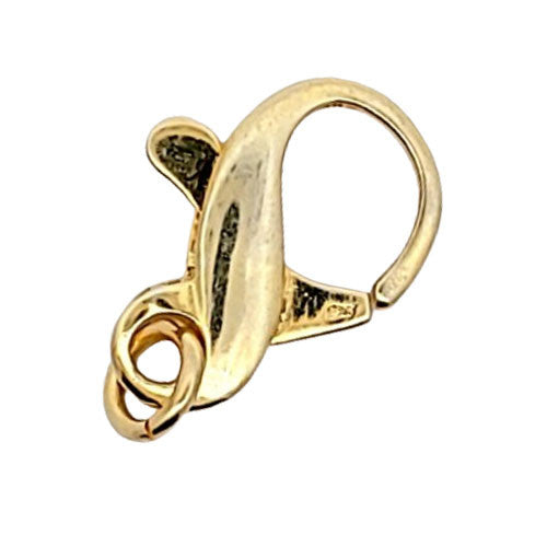 Karabiner Achter 25 mm, Silber vergoldet - 2