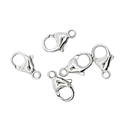 Karabiner mit fester Öse 11 mm, Silber - 2