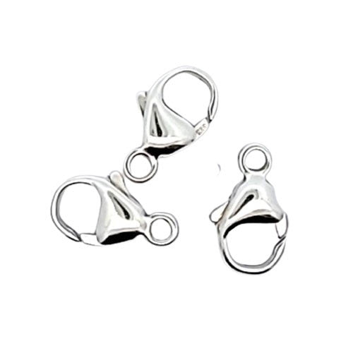 Karabiner mit fester Öse 13 mm, Silber - 1