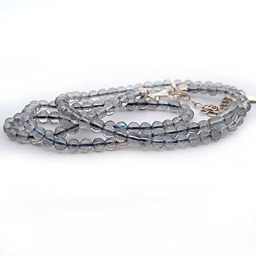 Labradorit Kugelkette 3 mm - 2