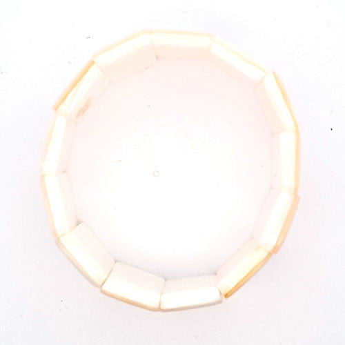 Perlmutt-Armband weiß, 25mm - 4