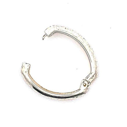 Kettenraffer rhodiniert - 2