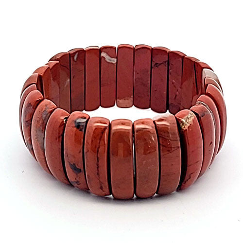 Roter Jaspis Armband 25 mm - 1