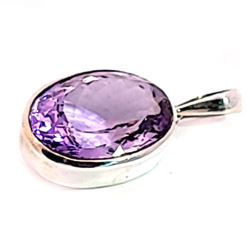 Amethyst Anhänger facettiert - 1