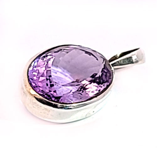 Amethyst Anhänger facettiert - 2