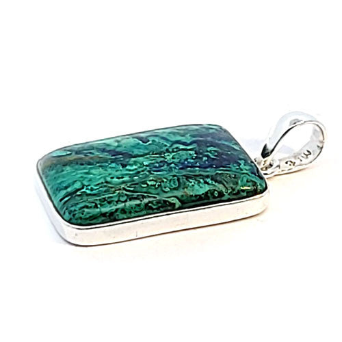 Azurit-Malachit Anhänger - 3