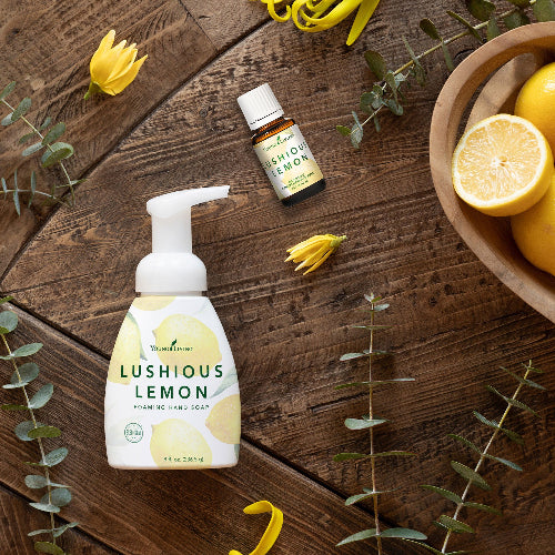 Lushious Lemon Foaming Hand Soap Young Living Essential Oils - 2