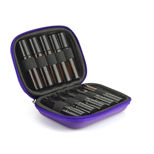 Aroma-Tasche für 10 ätherische Öle, Kunstleder schwarz Young Living Essential Oils - 2