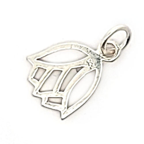 Blüte Anhänger, silber - 3