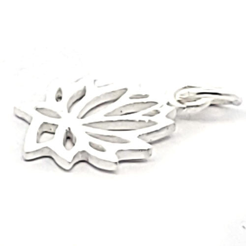 Lotusblüte , silber - 3