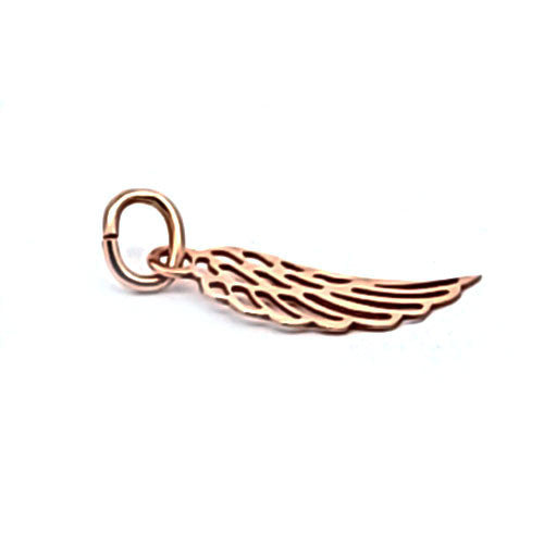 Engelsflügel rosé vergoldet - 2