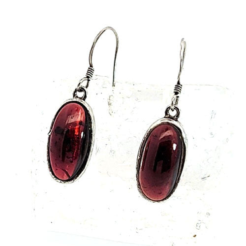 Ohrringe Granat - 2