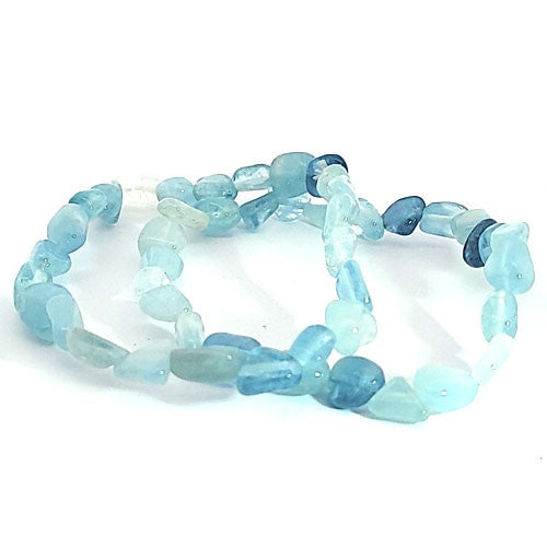 Aquamarin Armband Tumble - 2
