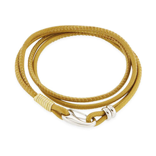 Leder Armband Kelly Gold - 1