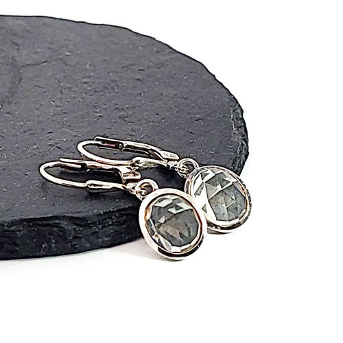 Ohrhänger heller Zitrin - 2