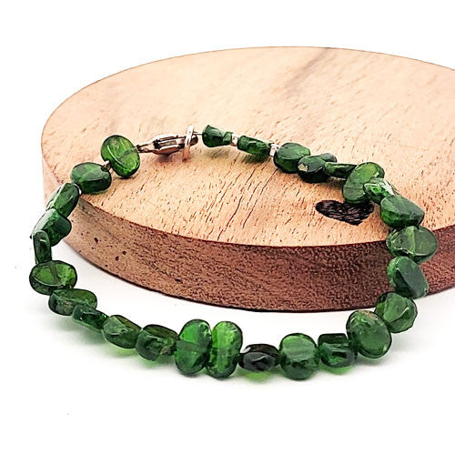 Chromdiopsid Armband - 3