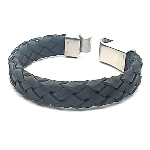 Leder Armband Karthago schwarz - 2